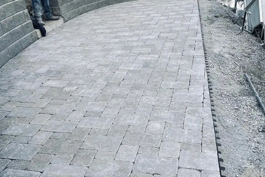 Hardscaping design, paver patio Springfield, IL