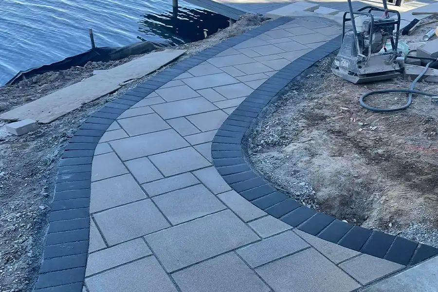 Hardscaping design, walkways, pathways Springfield, IL