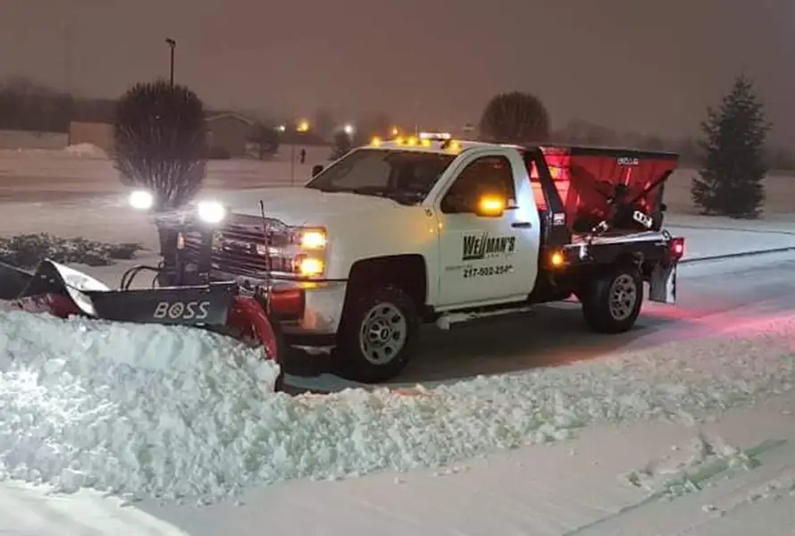 commercial snow removal for the springfield illinois area