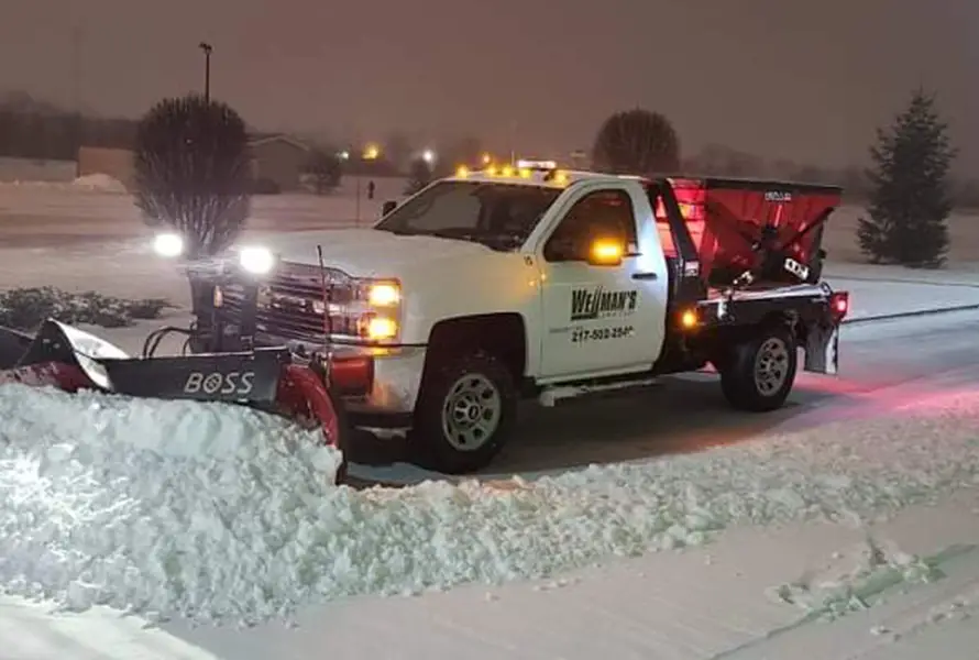 commercial business snow removal services near sherman illinois